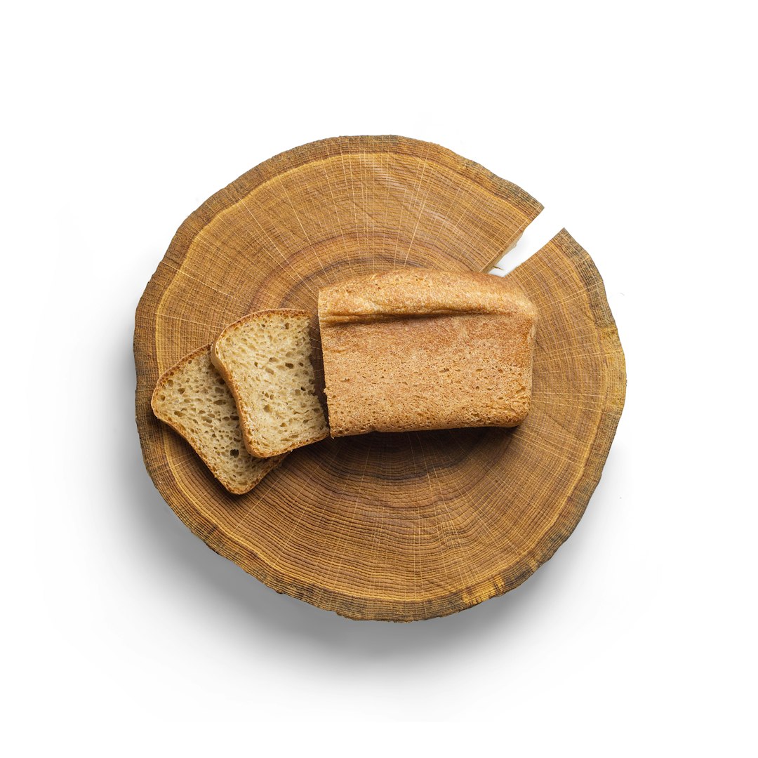 Golden focaccia bread