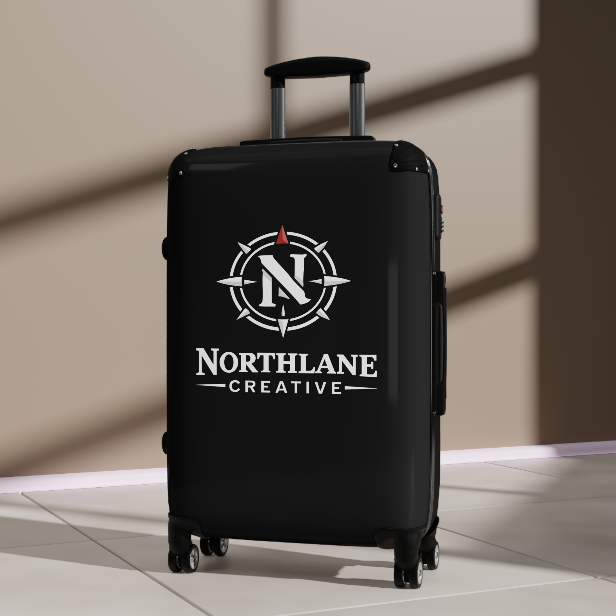 Northlane Creative Logo Carry-On Suitcase - Image 8