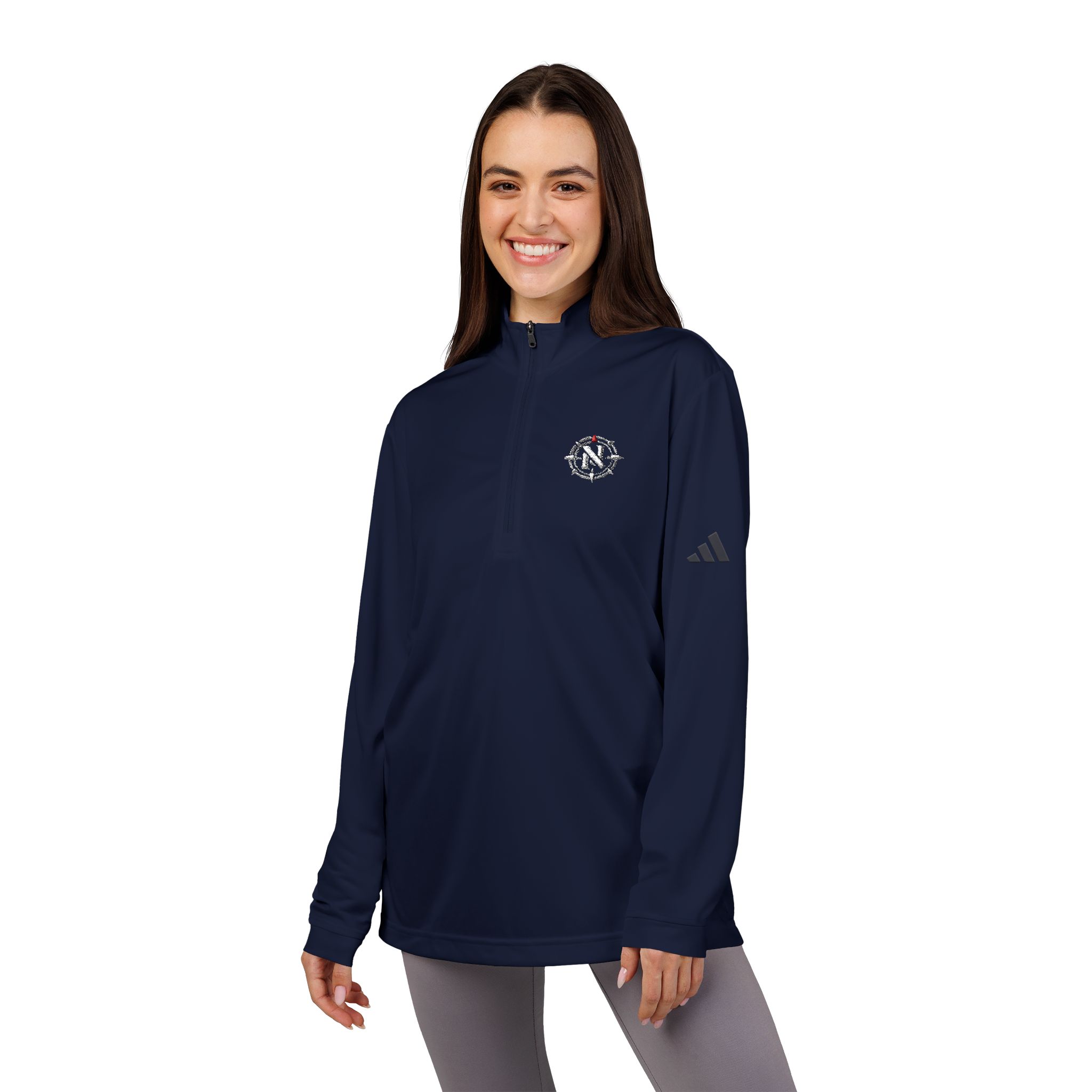 Northlane Embroidered Adidas Quarter-Zip Pullover - Image 6