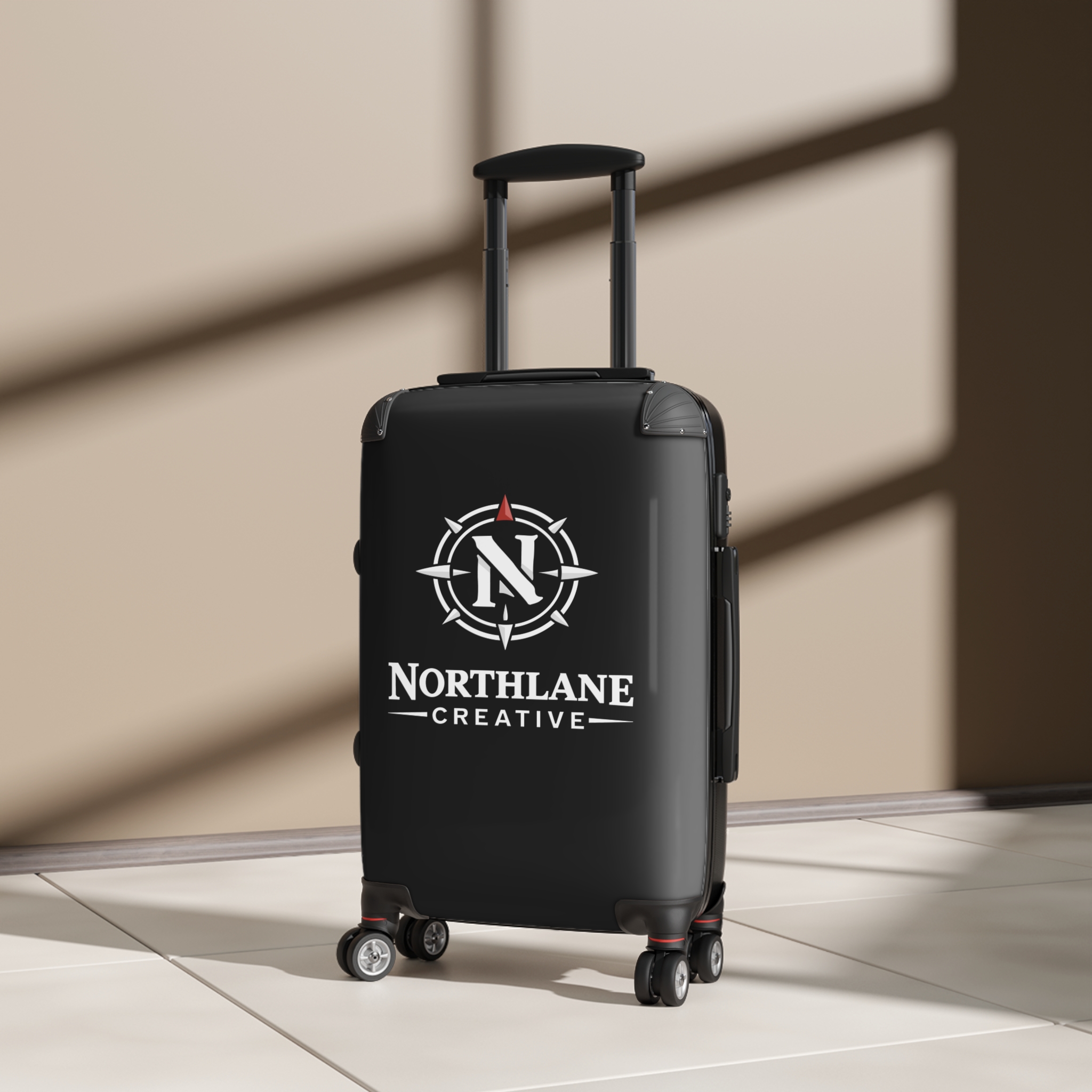 Northlane Creative Logo Carry-On Suitcase - Image 4