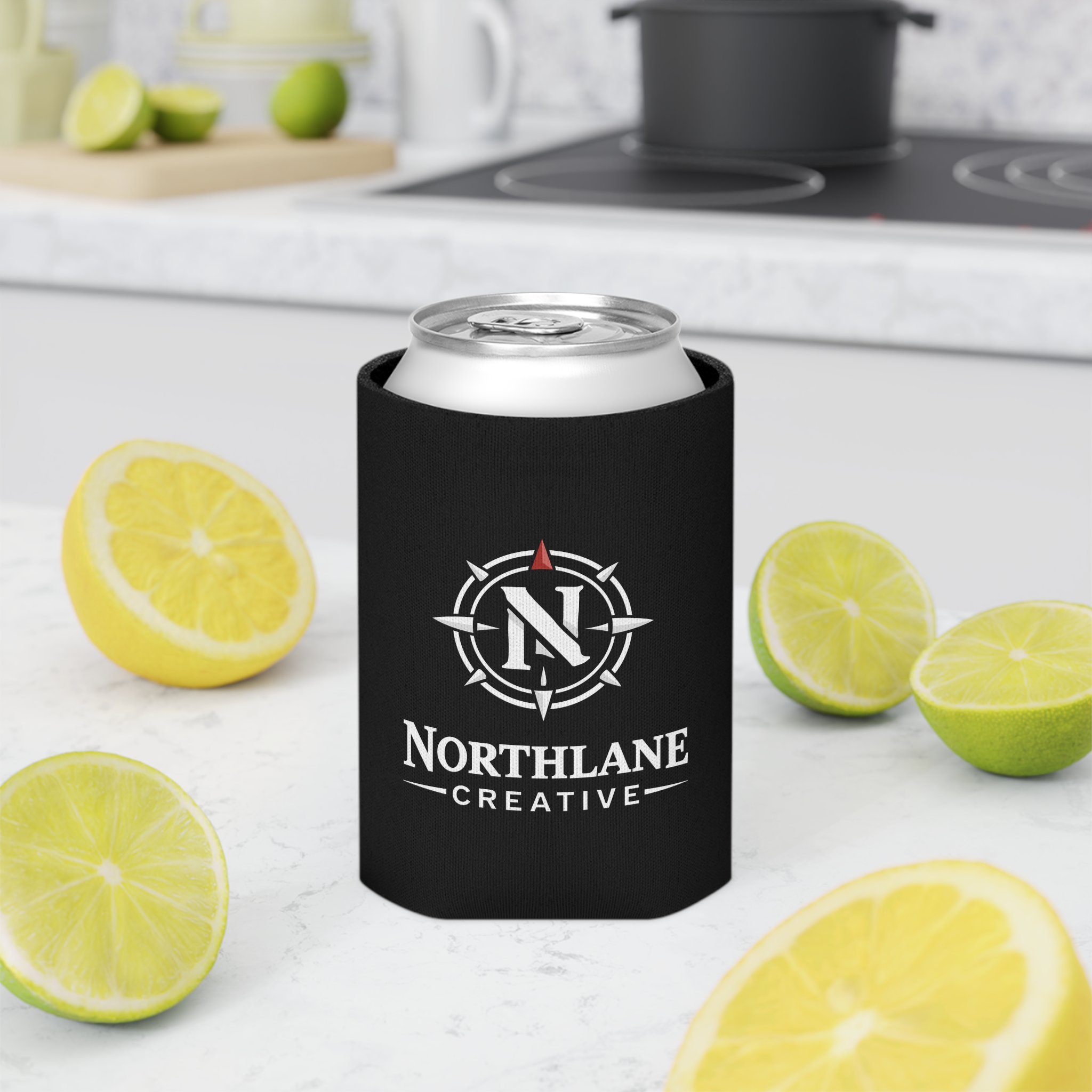 Northlane Creative Logo Can Cooler - Image 4