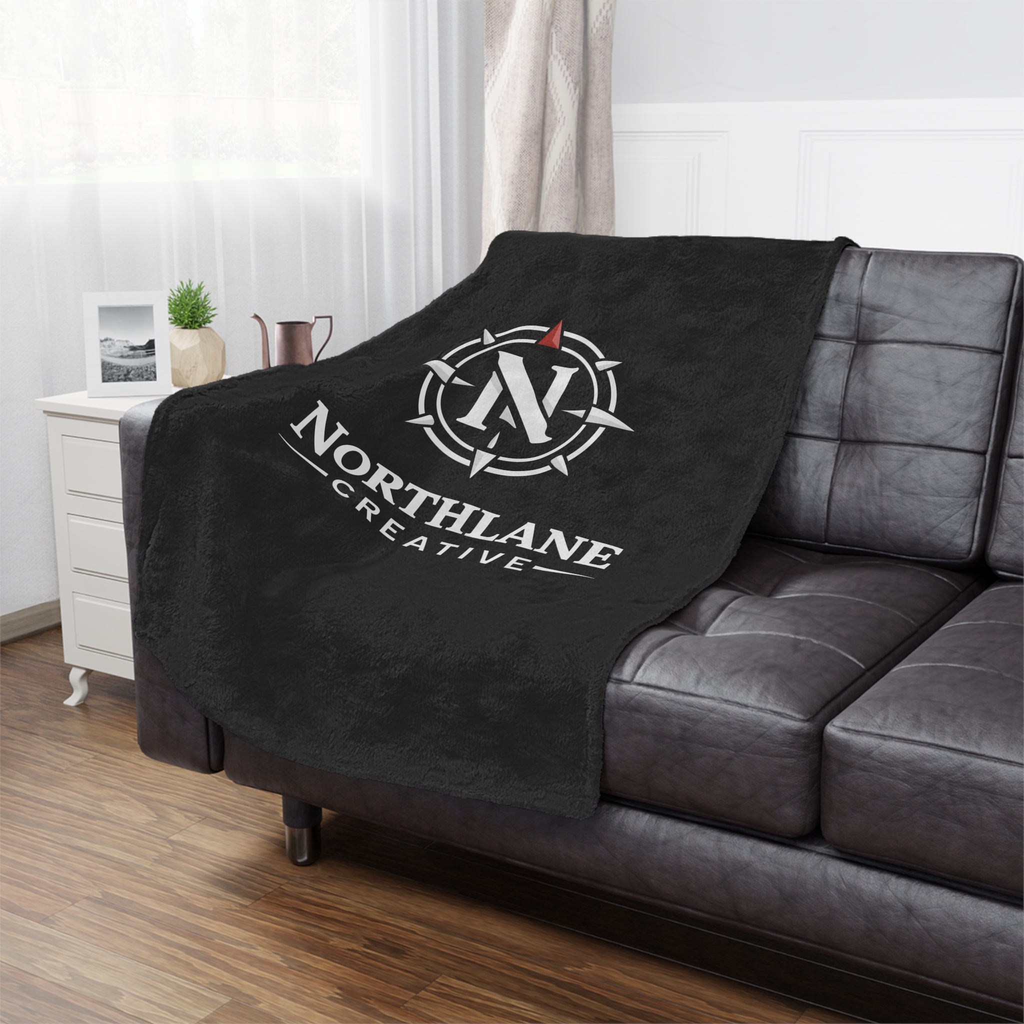 Northlane Creative Logo Plush Blanket - Image 5