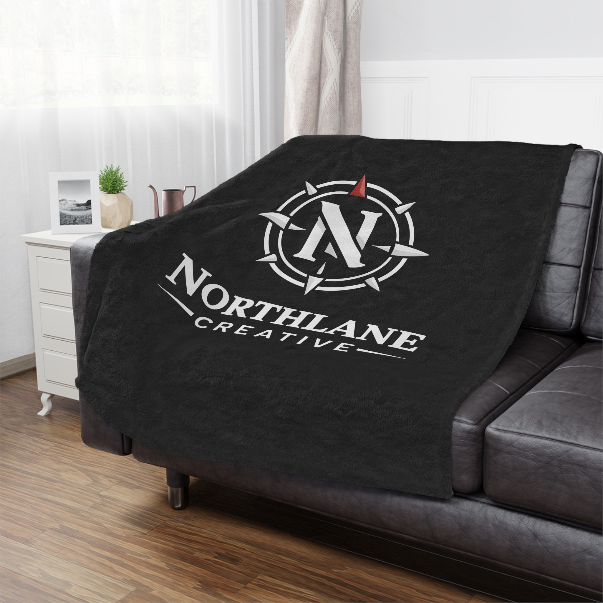Northlane Creative Logo Plush Blanket - Image 4