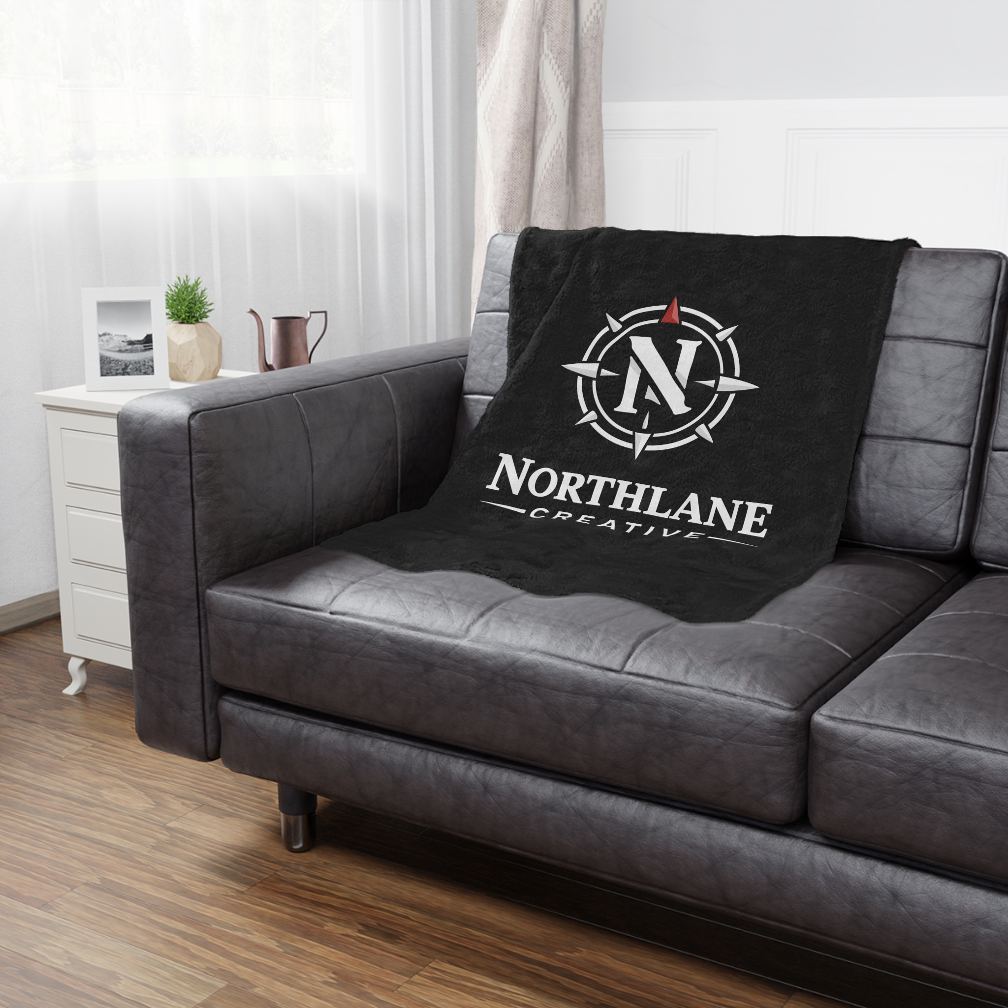 Northlane Creative Logo Plush Blanket - Image 3
