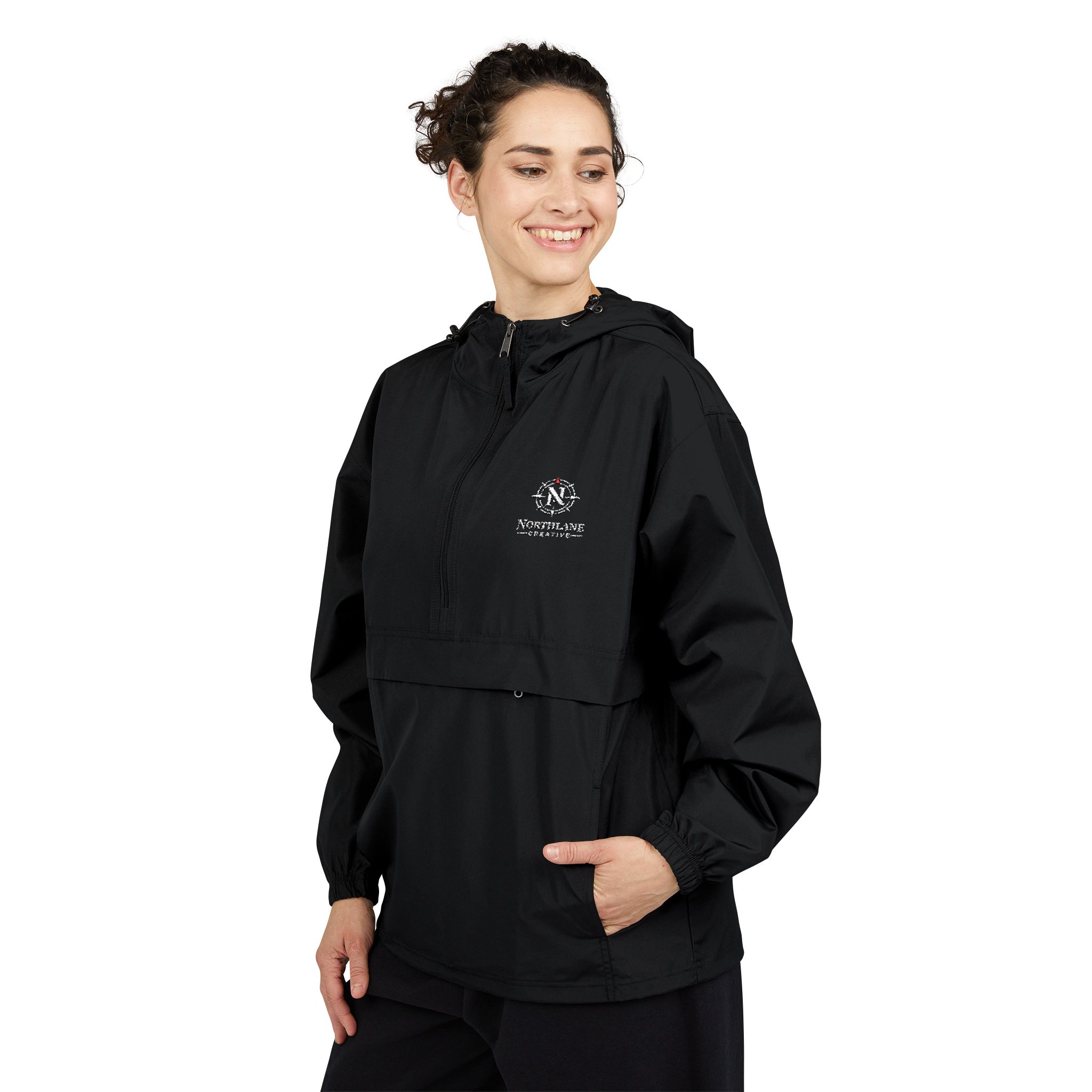 Embroidered Champion Anorak Jacket