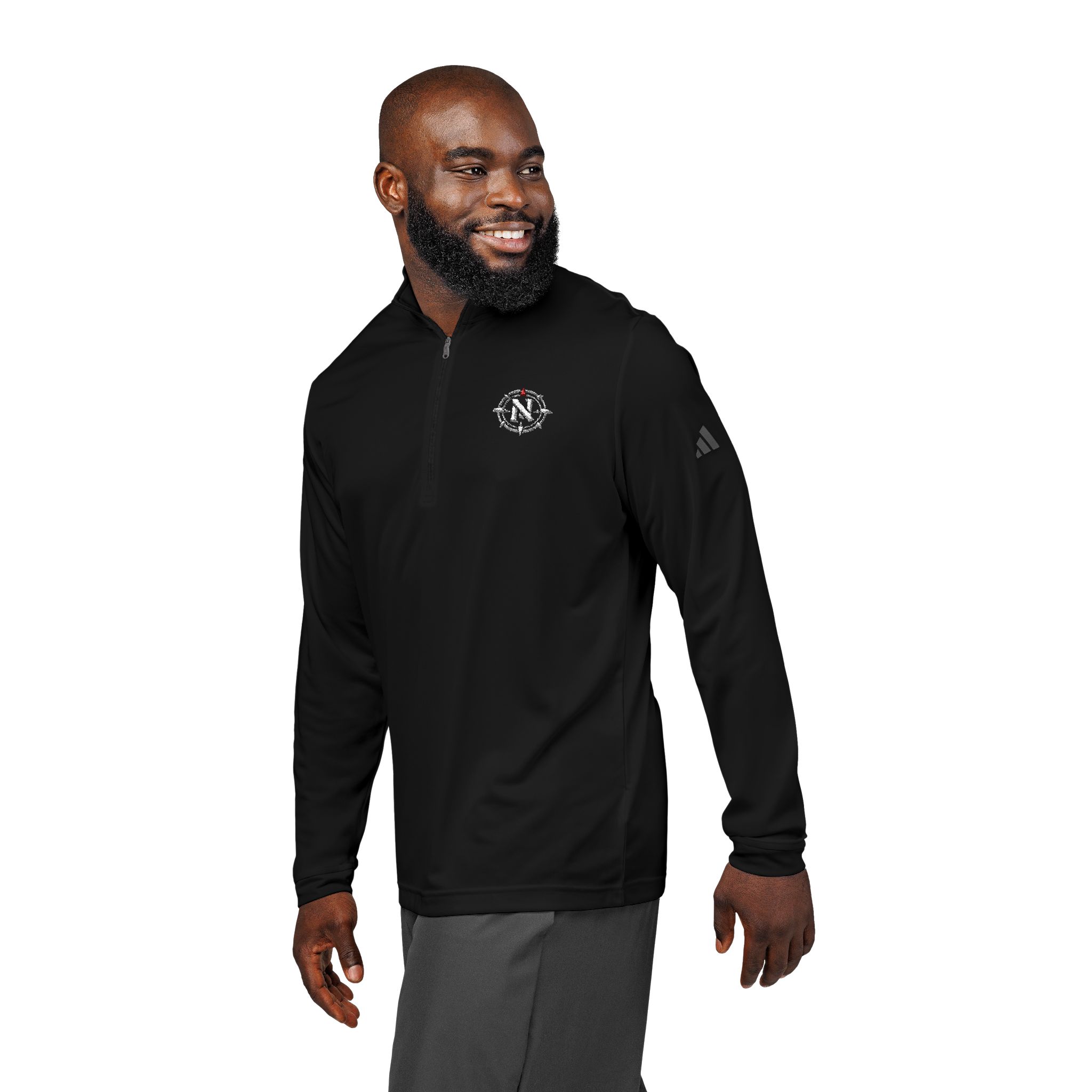 Northlane Embroidered Adidas Quarter-Zip Pullover