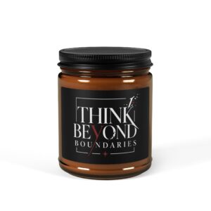 Think Beyond Boundaries Scented Soy Candle
