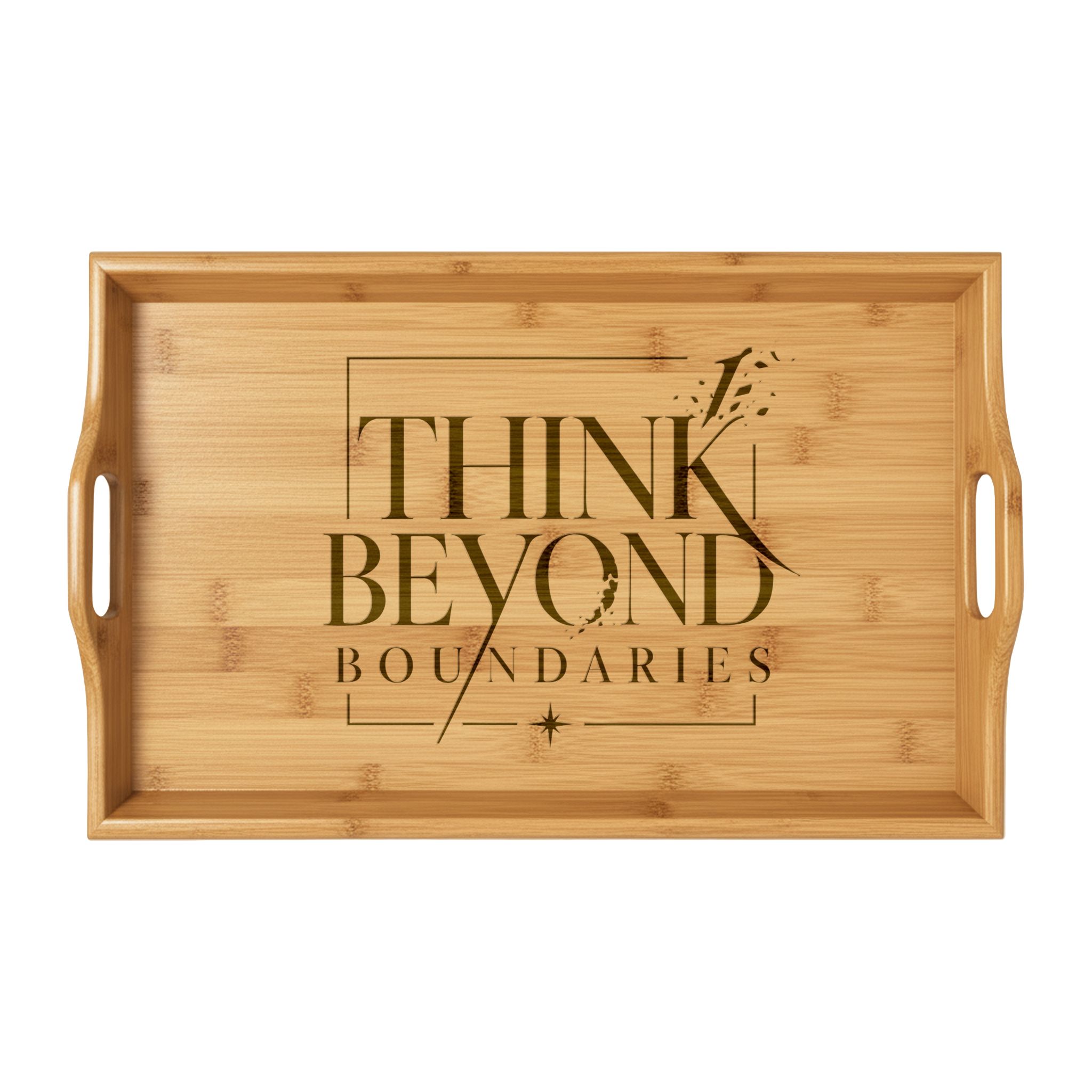 Think Beyond Boundaries Decorative Breakfast & Charcuterie Board