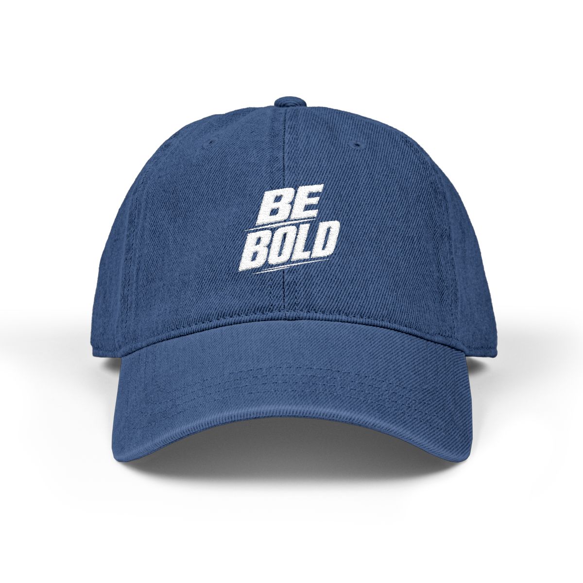 Be Bold Embroidered Denim Hat