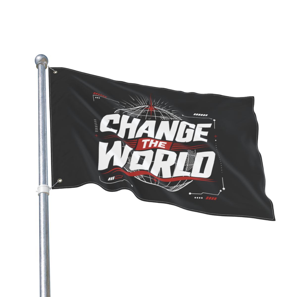 Change the World Double-Sided Decorative Flag - Image 5