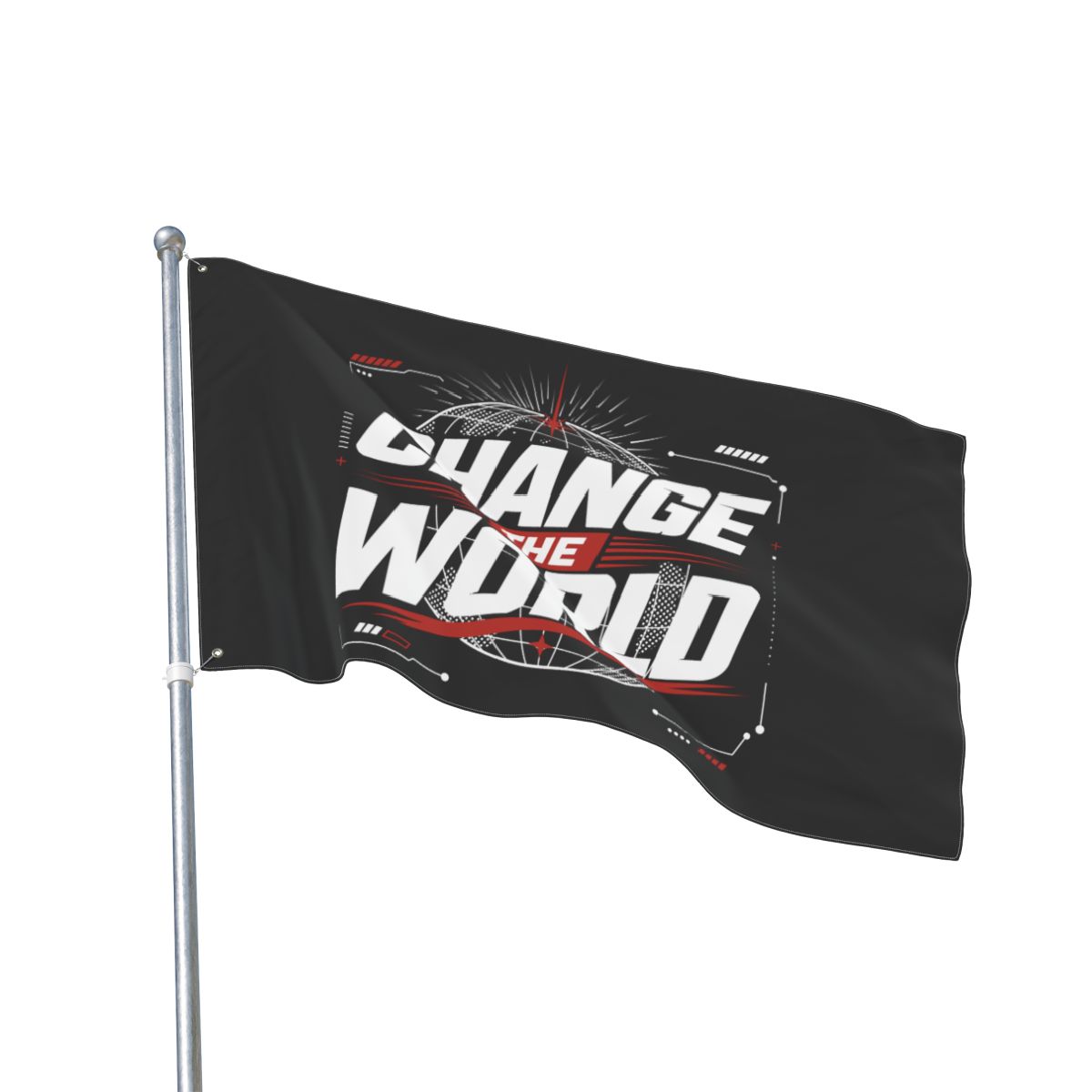 Change the World Double-Sided Decorative Flag - Image 7