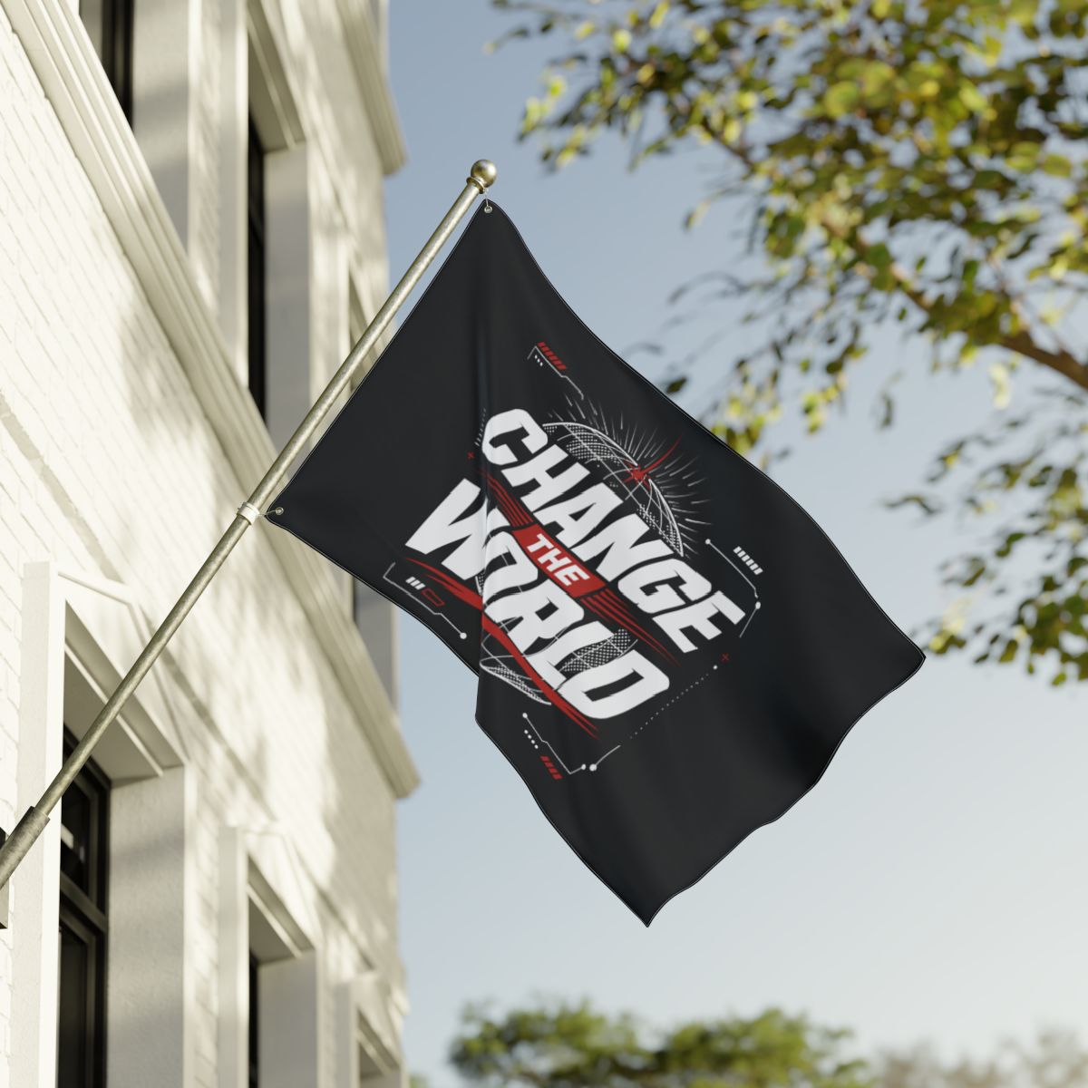Change the World Double-Sided Decorative Flag - Image 8