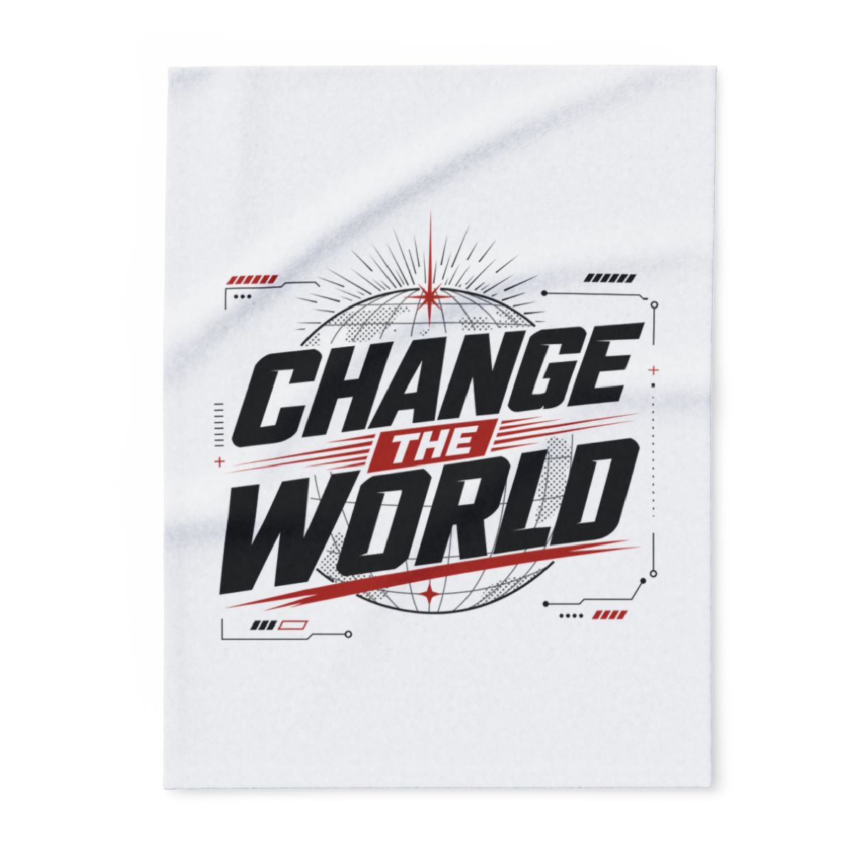 Change The World fleece blanket
