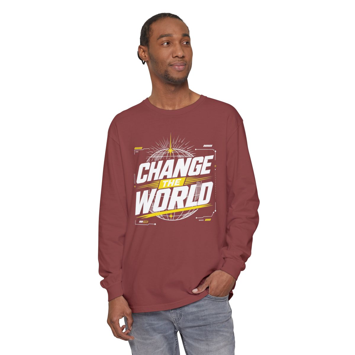 Change the World Long Sleeve Shirt - Image 4