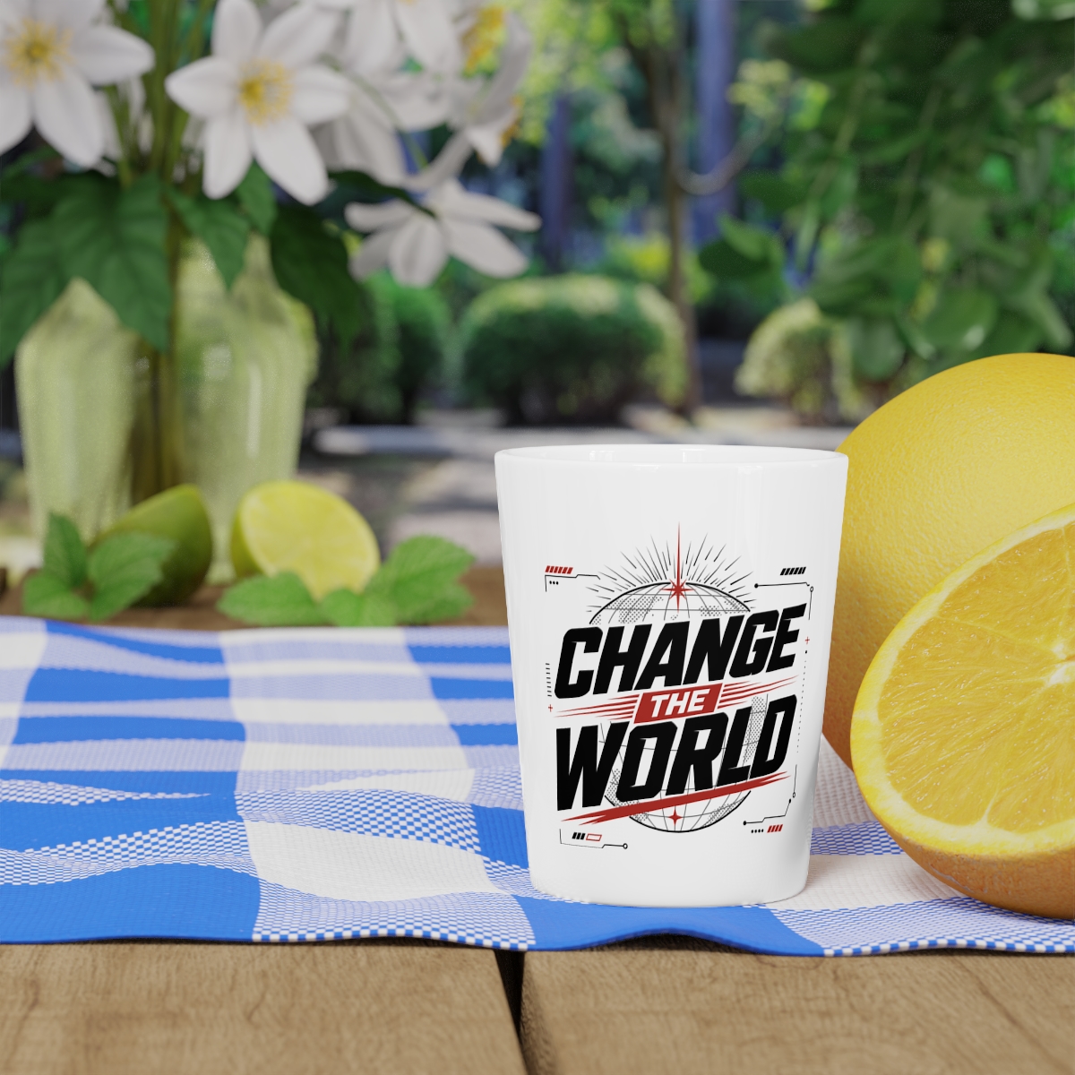 Change The World Shot Glass - Image 3