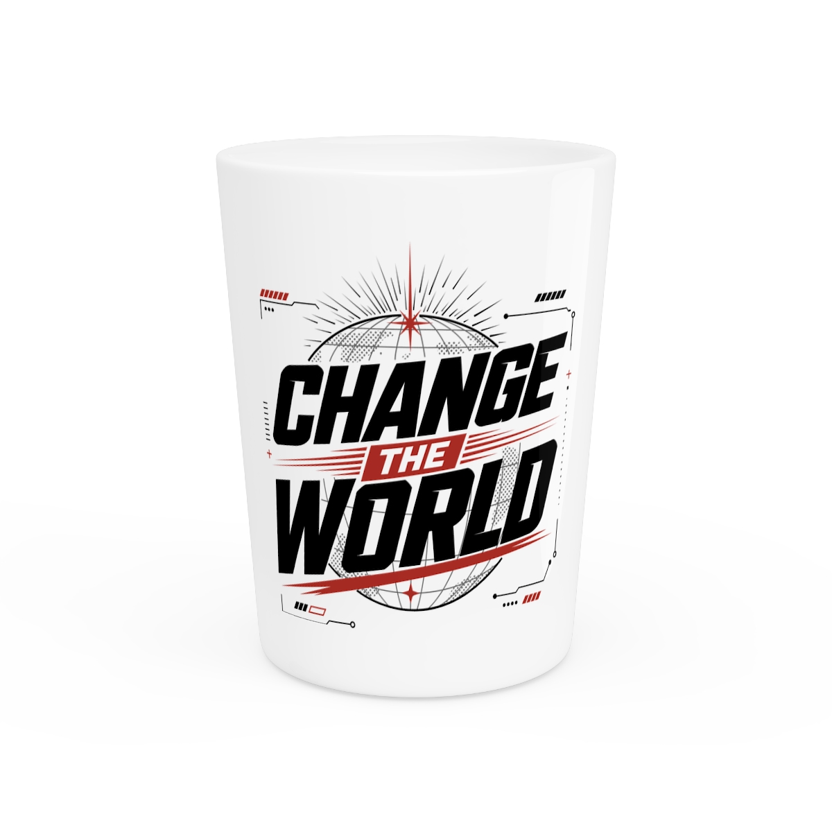 Change The World Shot Glass