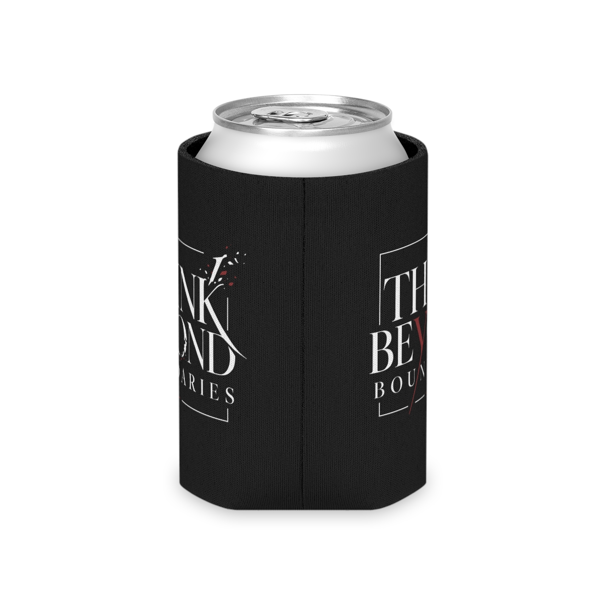 Think Beyond Boundaries Inspirational Can Coozie - Image 4