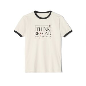 Think Beyond Boundaries Paris Ringer T-Shirt